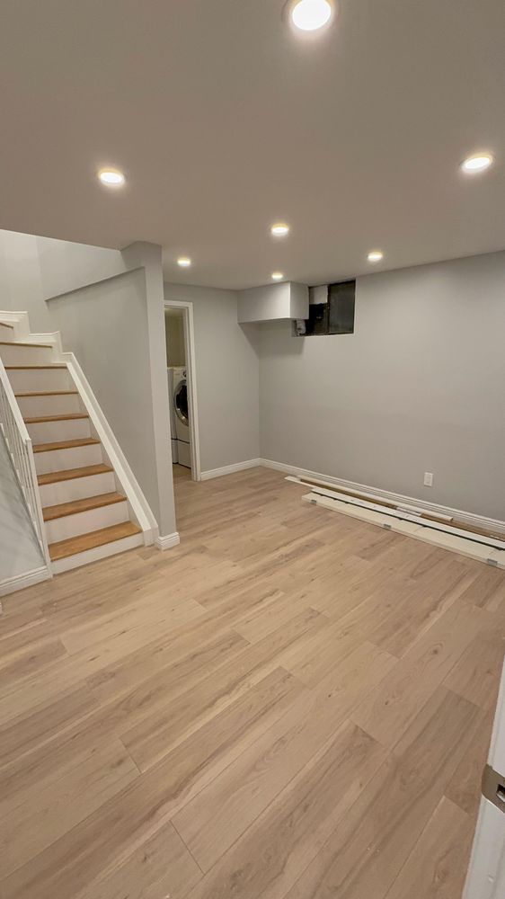 Before: unused basement